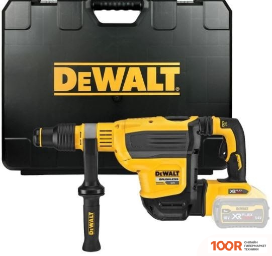 Перфоратор DeWalt DCH614N-XJ (БЕЗ АКБ, КЕЙС) (225564)