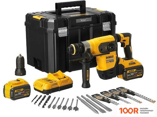 Перфоратор DeWalt DCH417X2-QW (С 2-МЯ АКБ, КЕЙС) (225562)