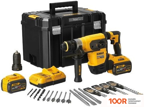 Перфоратор DeWalt DCH417X2-GB (С 2-МЯ АКБ, КЕЙС) (225561)