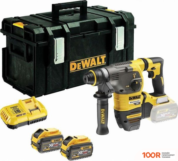 Перфоратор DeWalt DCH333X2 (С 2-МЯ АКБ, КЕЙС) (225556)