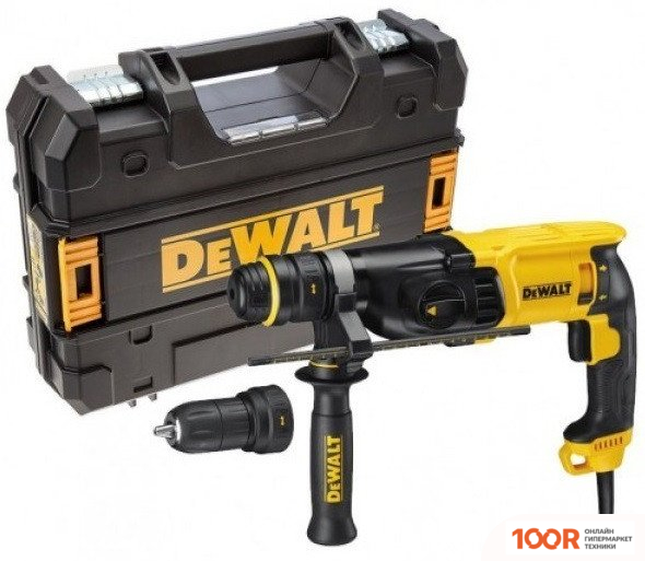 Перфоратор DeWalt D25144K-QS (КЕЙС) (225527)