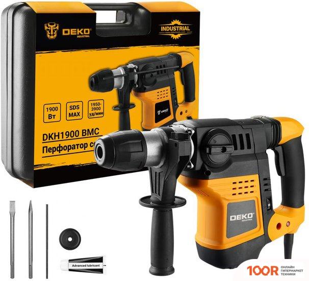 Перфоратор Deko DKH1900 (КЕЙС) (225487)