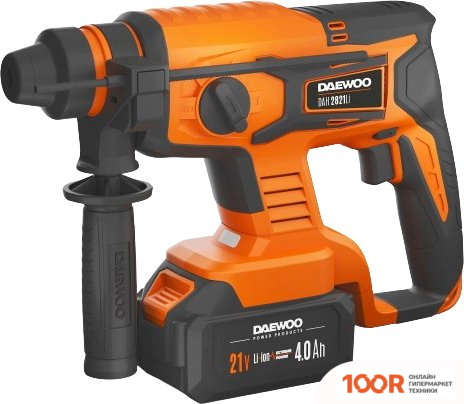 Перфоратор Daewoo Power DAH 2821 LI SET (С 1-ИМ АКБ, КЕЙС) (225460)