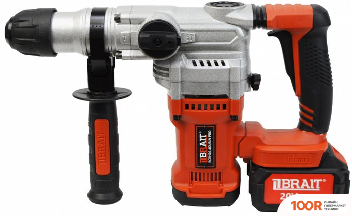 Перфоратор Brait BCRH26-4DUBLV PRO (С 2-МЯ АКБ, КЕЙС) (225420)