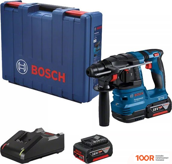 Перфоратор Bosch GBH 185-LI PROFESSIONAL 0611924021 (С 2-МЯ АКБ, КЕЙС) (225377)