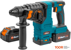 Перфоратор Bort BHD-21LI-BL 93413410 (С 2-МЯ АКБ, КЕЙС) (225368)