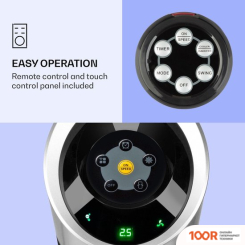 Klarstein SKYSCRAPER ICE SMART (ЧЕРНЫЙ/СЕРЕБРИСТЫЙ) (224770)