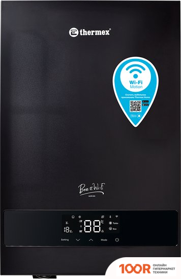 Отопительный котел Thermex BOSS 12 WI-FI (ЧЕРНЫЙ) (224109)