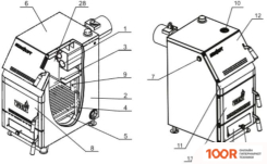 Отопительный котел GTM КОМФОРТ 80 (223993)