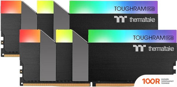 Оперативная память Thermaltake TOUGHRAM RGB 2X16GB DDR4 PC4-28800 R009D416GX2-3600C18A (223222)