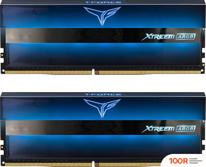 Оперативная память Team T-FORCE XTREEM ARGB 2X16ГБ DDR4 3600 МГЦ TF10D432G3600HC14CDC01 (223150)