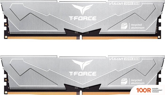 Оперативная память Team T-FORCE VULCAN ECO 2X16ГБ 6000 МГЦ FLESD532G6000HC38ADC01 (223118)