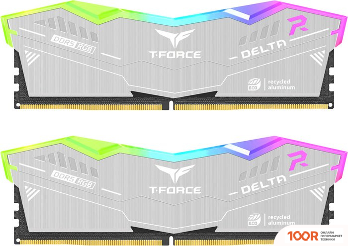 Оперативная память Team T-FORCE DELTA RGB ECO 2X16ГБ 6400 МГЦ FF2D532G6400HC38JDC01 (223090)