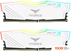 Оперативная память Team T-FORCE DELTA RGB 2X8ГБ DDR4 3200 МГЦ TF4D416G3200HC16CDC01 (223081)