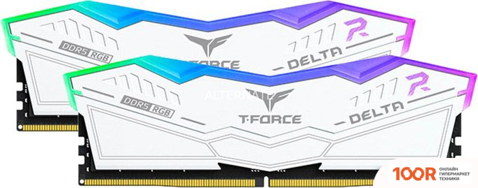 Оперативная память Team T-FORCE DELTA RGB 2X16ГБ DDR5 7200 МГЦ FF4D532G7200HC34ADC01 (223056)