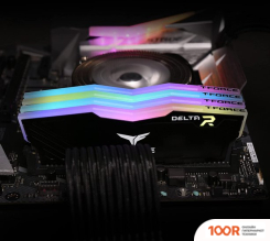 Оперативная память Team T-FORCE DELTA RGB 2X16ГБ DDR4 3200 МГЦ TF3D432G3200HC16FDC01 (223027)