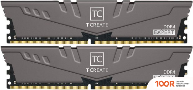 Оперативная память Team T-CREATE EXPERT OC10L 2X32ГБ DDR4 3200 МГЦ TTCED464G3200HC16FDC01 (223017)