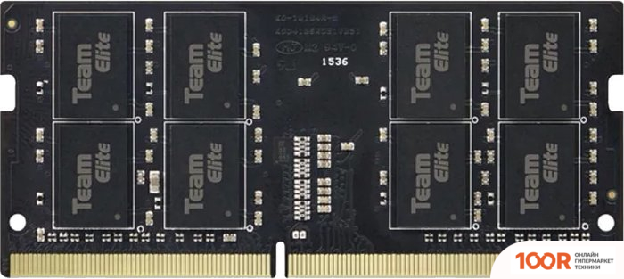 Оперативная память Team ELITE 8GB DDR4 SODIMM PC4-21300 TED48G2666C19-S01 (222963)