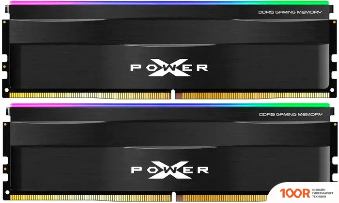 Оперативная память Silicon-Power XPOWER ZENITH RGB 2X16ГБ DDR5 5600 МГЦ SP032GXLWU560FDF (222881)