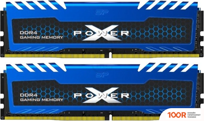 Оперативная память Silicon-Power XPOWER TURBINE 2X8GB DDR4 PC4-21300 SP016GXLZU266BDA (222833)