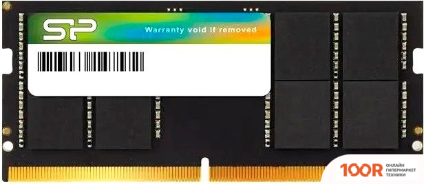 Оперативная память Silicon-Power 32ГБ DDR5 SODIMM 4800 МГЦ SP032GBSVU480F02 (222782)