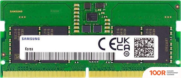 Оперативная память Samsung 8ГБ DDR5 SODIMM 4800 МГЦ M425R1GB4BB0-CQK (222741)