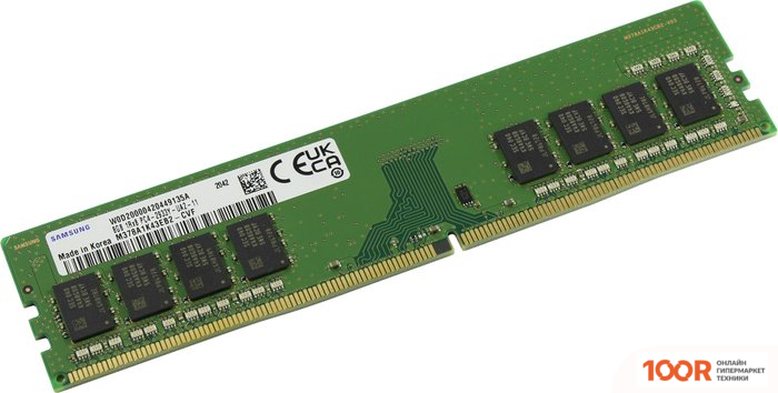 Оперативная память Samsung 8GB DDR4 PC4-23400 M378A1K43EB2-CVF (222719)