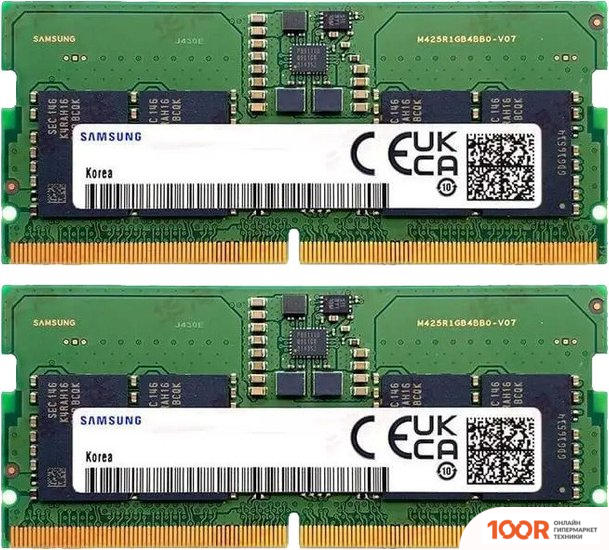 Оперативная память Samsung 2X8ГБ DDR5 SODIMM 5600 МГЦ M425R1GB4PB0-CWMOL (222606)