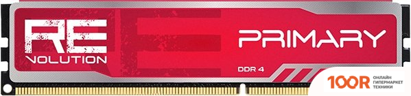 Оперативная память QUMO REVOLUTION PRIMARY 16GB DDR4 PC4-21300 Q4REV-16G2666P16PRIM (222521)