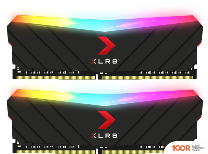 Оперативная память PNY XLR8 GAMING EPIC-X RGB 2X8GB DDR4 PC4-25600 MD16GK2D4320016XRGB (222456)