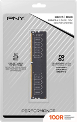 Оперативная память PNY PERFORMANCE 8GB DDR4 PC4-21300 MD8GSD42666 (222447)