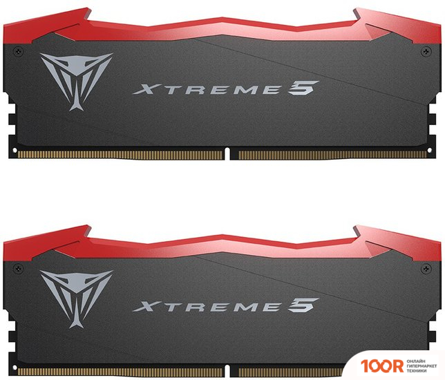 Оперативная память Patriot VIPER XTREME 5 2X24ГБ DDR5 8200 МГЦ PVX548G82C38K (222434)