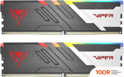 Оперативная память Patriot VIPER VENOM RGB 2X16ГБ DDR5 7200МГЦ PVVR532G720C34K (222425)