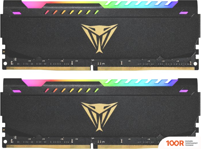 Оперативная память Patriot VIPER STEEL RGB 2X16GB DDR4 PC4-21300 PVSR432G320C8K (222386)