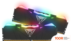 Оперативная память Patriot VIPER RGB 2X8GB DDR4 PC4-32000 PVR416G400C9K (222361)
