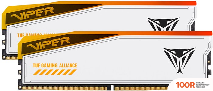 Оперативная память Patriot VIPER ELITE 5 RGB TUF GAMING ALLIANCE 2X24ГБ DDR5 6600 МГЦ PVER548G66C34KT (222334)