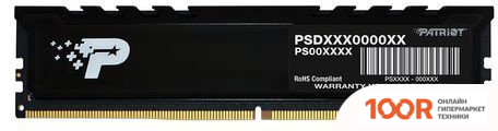 Оперативная память Patriot SIGNATURE PREMIUM LINE 2X8ГБ DDR5 4800 МГЦ PSP516G4800KH1 (222303)