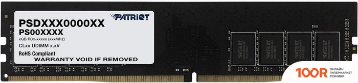 Оперативная память Patriot SIGNATURE LINE 32GB DDR4 PC4-25600 PSD432G32002 (222258)