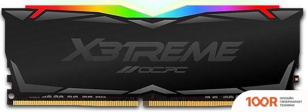 Оперативная память OCPC X3 RGB BLACK 8ГБ DDR4 3200 МГЦ MMX3A8GD432C16 (222179)