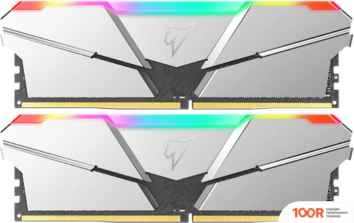 Оперативная память Netac SHADOW RGB 2X8ГБ DDR4 3200 МГЦ NTSRD4P32DP-16SC (222130)