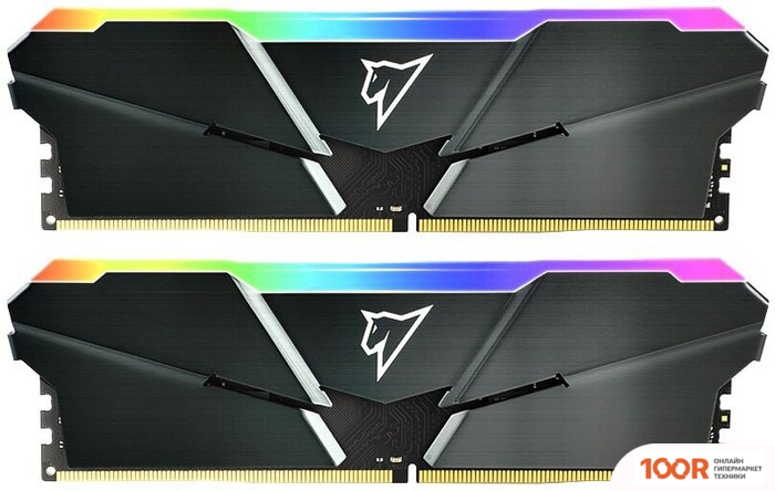 Оперативная память Netac SHADOW RGB 2X16ГБ DDR4 3200МГЦ NTSRD4P32DP-32E (222123)