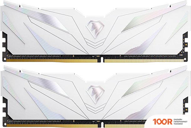 Оперативная память Netac SHADOW II WHITE 2X8ГБ DDR4 3600 МГЦ NTSWD4P36DP-16W (222111)