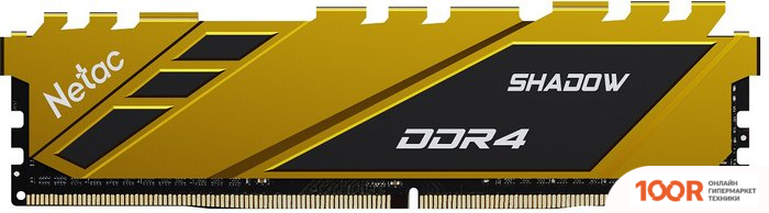 Оперативная память Netac SHADOW 16ГБ DDR4 2666МГЦ NTSDD4P26SP-16Y (222075)