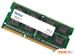 Оперативная память Netac BASIC 4GB DDR3 SODIMM PC3-12800 NTBSD3N16SP-04 (222055)