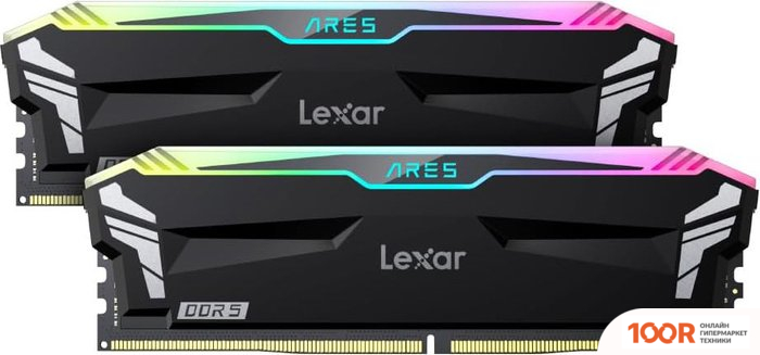 Оперативная память Lexar ARES RGB 2X16ГБ DDR5 6400 МГЦ LD5EU016G-R6400GDLA (221906)