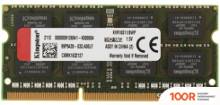 Оперативная память Kingston VALUERAM 8GB DDR3 SODIMM PC3-12800 KVR16S11/8WP (221856)