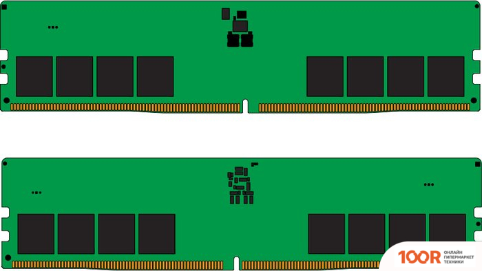 Оперативная память Kingston VALUERAM 2X32ГБ DDR5 5600 МГЦ KVR56U46BD8K2-64 (221837)