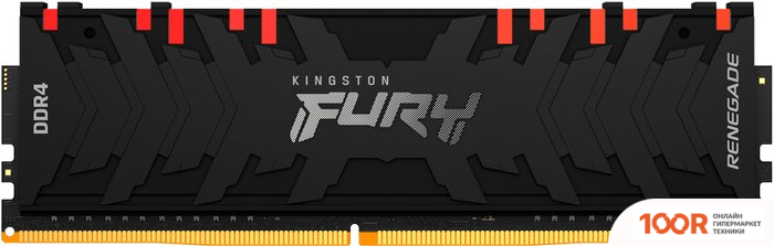 Оперативная память Kingston FURY RENEGADE RGB 8GB DDR4 PC4-25600 KF432C16RBA/8 (221802)