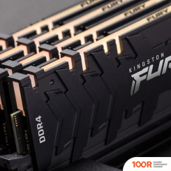 Оперативная память Kingston FURY RENEGADE RGB 4X16GB DDR4 PC4-28800 KF436C16RB1AK4/64 (221789)