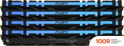 Оперативная память Kingston FURY RENEGADE RGB 4X16GB DDR4 PC4-28800 KF436C16RB1AK4/64 (221789)